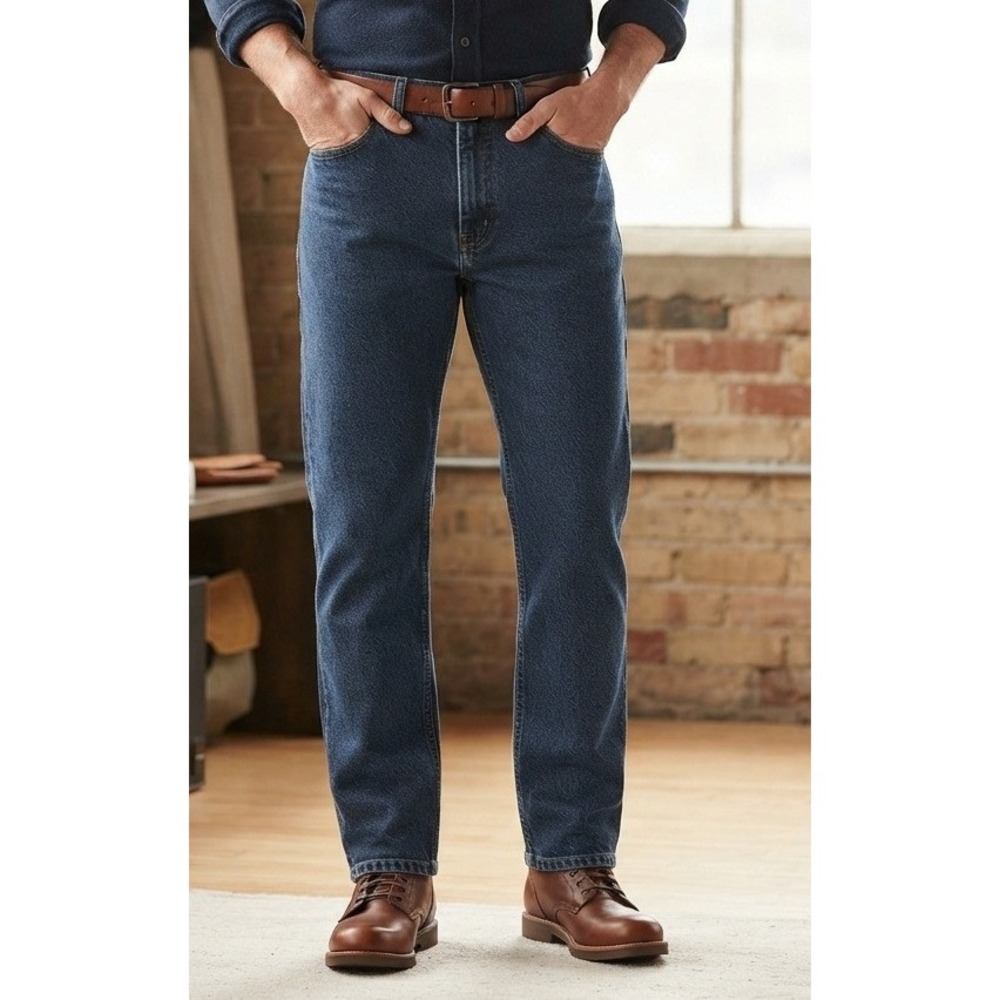Wrangler‎ Five Star Relaxed Fit Jeans Men's 34x29 Medium Wash Blue 9760WDR NWT